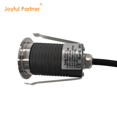 Lámparas LED Subterráneas Acero inoxidable 1W 2W AC/DC 2700K-6000K DIA38MM con vidrio congelado