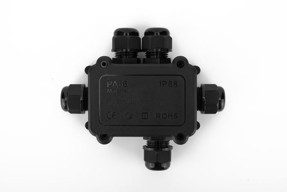 IP68 Cable de nylon exterior caja de conexión eléctrica impermeable 2/3/4/5/6 Way Conector caja de plástico
