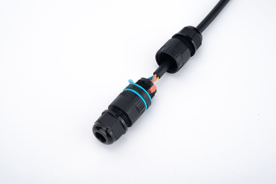 Conector rápido IP68 a prueba de agua para instalación de cableado de iluminación de paisajes