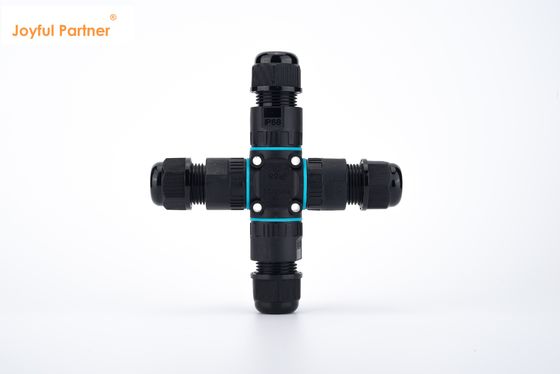 Conector rápido IP68 de exterior impermeable 4 vías Conector de cable eléctrico