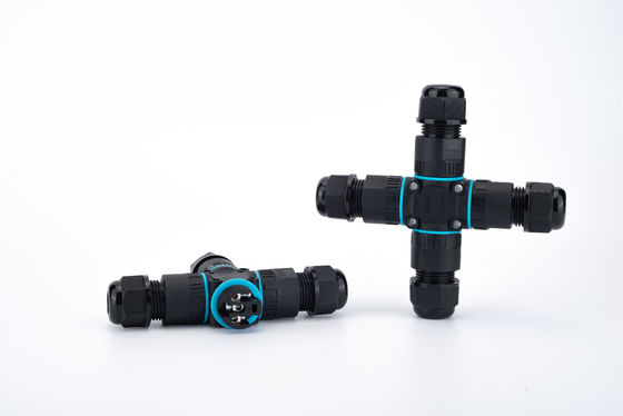 Conector rápido IP68 de exterior impermeable 4 vías Conector de cable eléctrico