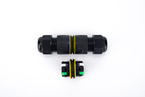 Conector de cable de alambre 32A 250VAC IP68 Impermeable Conector de 2 vías 6-12mm DIA