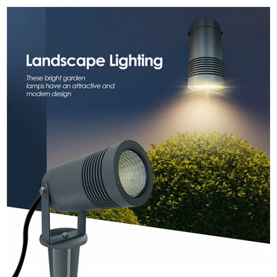 IP65 Luz de paisaje LED 10W 2700k 3000k Lámpara arquitectónica Iluminación de jardín Fecade con base o pico