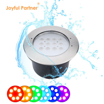 Fabrica directa IP68 impermeable de acero inoxidable 316L luces de piscina sumergibles 12W LED incrustado