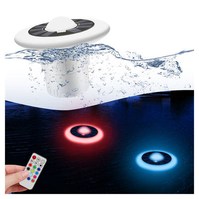IP68 Impresora de temperatura de carga remota impermeable RGB Iluminación de piscina flotante solar para fiesta de piscina