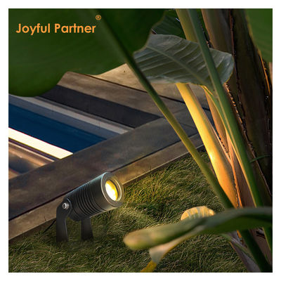 Iluminación al aire libre pequeño foco de jardín LED con base de montaje de pico o aluminio