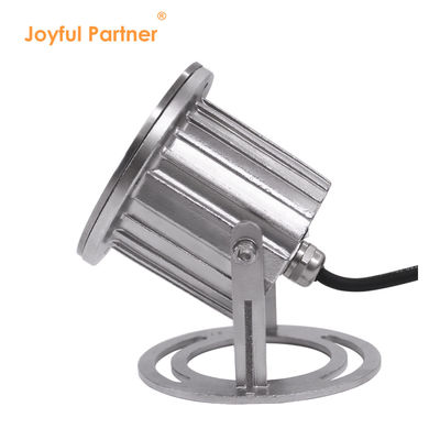 IP68 Acero inoxidable impermeable 316 3x2W Luzes LED bajo el agua para estanques con base de montaje