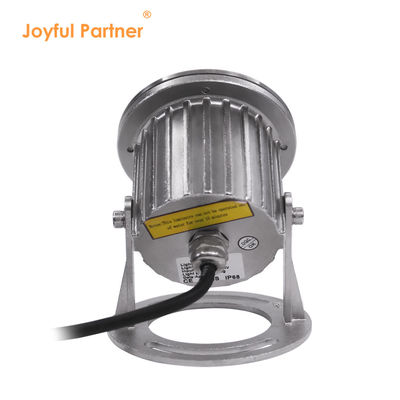 IP68 Acero inoxidable impermeable 316 3x2W Luzes LED bajo el agua para estanques con base de montaje