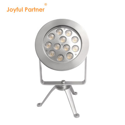 2024 Nuevo 12x4W RGBW 3in1 48W DMX Control de acero inoxidable IP68 12V Luces LED sumergibles