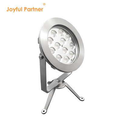 2024 Nuevo 12x4W RGBW 3in1 48W DMX Control de acero inoxidable IP68 12V Luces LED sumergibles