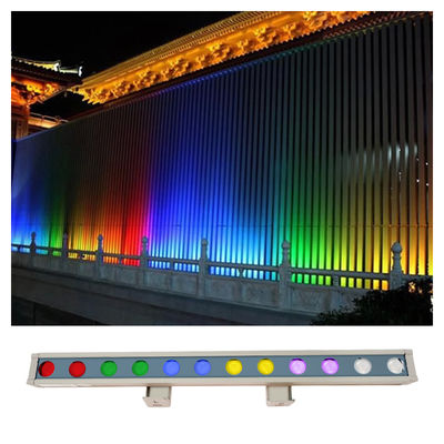 DC24V Tensión IP65 Barra de luz RGB resistente al agua Iluminación de lavado de pared exterior para proyectos de iluminación exterior