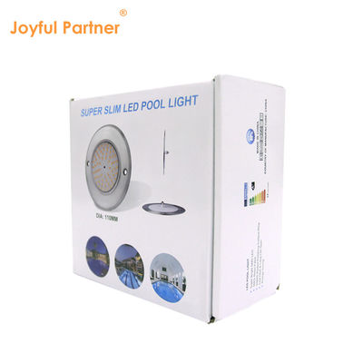 6W SMD 2835 LED Iluminación de piscinas IP68 Impermeable Blanco/Cálido Blanco 316 Capa de acero inoxidable