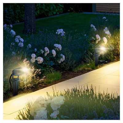 2024 Nuevo cuerpo de aluminio IP66 resistente al agua Baja tensión 6W CREE COB 12V LED Spike Lights For Walkway