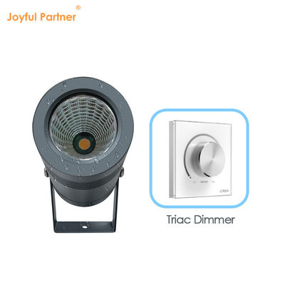 Iluminación de paisaje al aire libre duradera de color blanco frío DC12v 24V para patio con cable eléctrico de 4.9FT