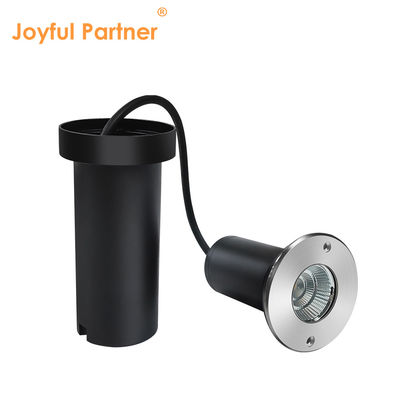 COB LED Iluminación interna 6W IP67 cuerpo de aluminio a prueba de polvo DIA85MM para patio exterior