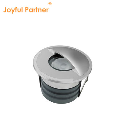 Luzes LED subterráneas 1W 2W DC12/24V IP67 Casilla de aluminio cubierta de rostro de acero inoxidable Résina llena