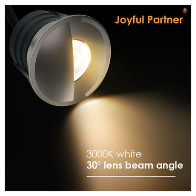 Ángulo de haz 60 grados 1*2W Led Aluminio puro 6063 Luz de cubierta exterior