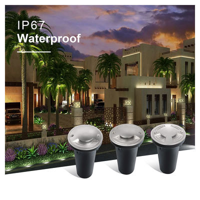 Dos vías LED IP67 resistente al agua y al polvo Ik08 LED luz subterránea de acero inoxidable