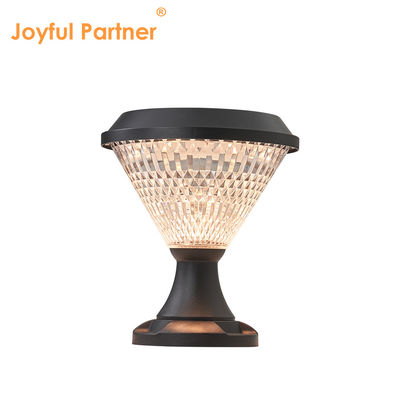 Lámparas de soporte solar Material ABS Paneles policristalinos de soporte solar Epistar SMD DIA245mm IP65 APP controlado resistente al agua