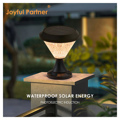 Energía solar para jardín exterior luz ABS material Epistar SMD DIA 245mm IP65 APP controlado estilo europeo