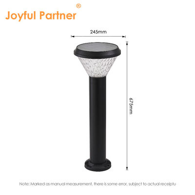 Iluminación de vía solar con control remoto Rendimiento duradero 5W Carga solar blanca cálida con encendido / apagado automático
