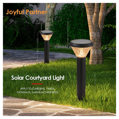 Iluminación de vía solar con control remoto Rendimiento duradero 5W Carga solar blanca cálida con encendido / apagado automático
