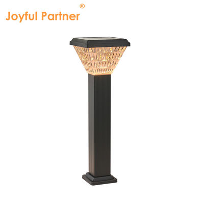 Nueva llegada Iluminación solar de jardín de césped 3000K/4000K Material del cuerpo de la lámpara de aluminio DC3.7V Cambio de color