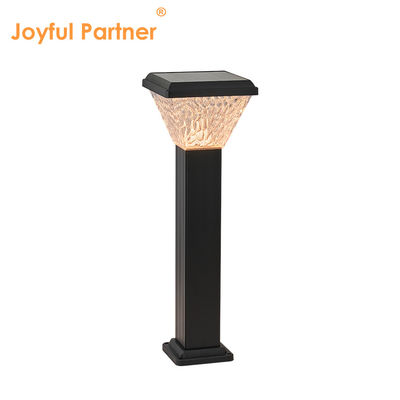 2024 luz solar exterior IP65 alto brillo color blanco RGB con panel solar carga solar