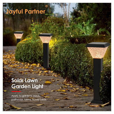 Luz de jardín solar LED exterior Batería de gran capacidad ABS Material de aluminio Color RGB Adecuado para parques de patio