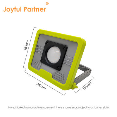 Luz de campamento solar LED portátil 4W IP65 resistente al agua SMD LED blanco frío recargable con BT para senderismo