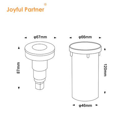 Lámpara LED RGB bajo el agua de exterior baja tensión 3W 1W 2W LED IP68 cubierta frontal de acero inoxidable