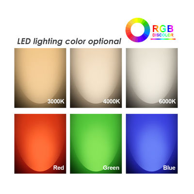 Lámpara LED RGB bajo el agua de bajo voltaje RGB 3W 1W LED IP68 resistente al agua