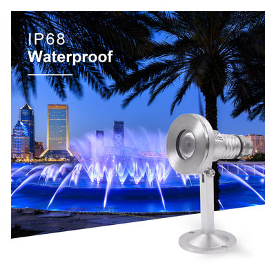 Lámpara de agua bajo el agua RGB IP68
