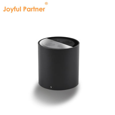 Spot jardín LED luz de techo superficie montada cilíndrico de aluminio 220V 8W 3000K Blanco cálido