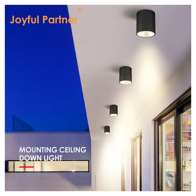 CE IP65 Iluminación de techo de superficie montada a la luz baja luz impermeable luz de punto Cree Cob LED con diseño redondo