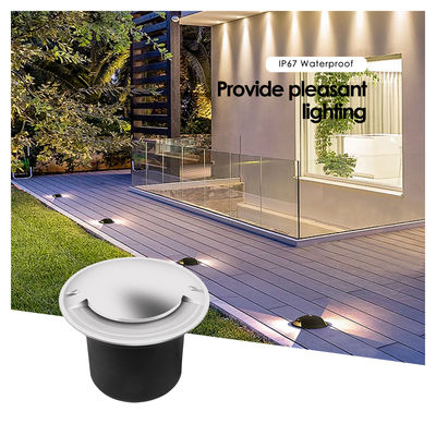 1W IP67 exterior COB LED 12w luces con cuatro lados de emisión