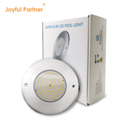 IP68 Completamente sellado resistente al agua de color único 160 * 7,5 mm Ultra Slim Piscina sumergible luces LED con certificación CE