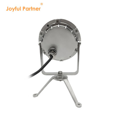 IP68 luz LED de exterior de acero inoxidable DMX512 RGBW 12w para uso submarino soporte controlador DMX