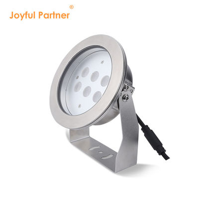 IP68 Proyector submarino impermeable 316L de acero inoxidable DMX512 RGB / RGBW 4in1 LED DC12V/24V
