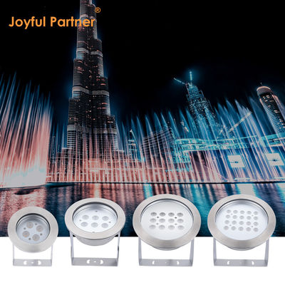 12 voltios entrada IP68 resistente al agua piscina LED luces LED luz submarina