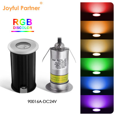 1W 2W Piscina luz submarina IP68 con luz de fondo