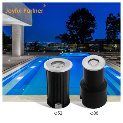 1W 2W Piscina luz submarina IP68 con luz de fondo