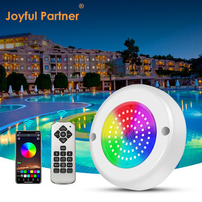 Iluminación de piscinas Par56 montada en la pared con material ABS PC Dia 110mm 6W 10W IP68 impermeable AC12v Controlador de corriente de contenido incorporado