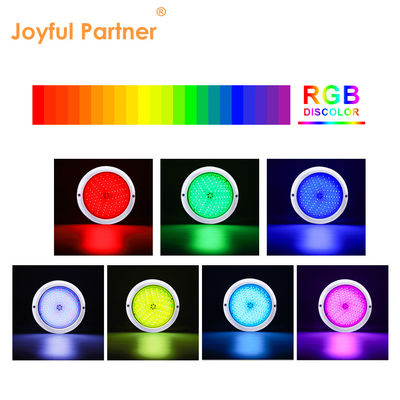 ABS Pool Light Par56 IP68 18W 24W Sincronizado RGB SMD LED Cambio de color para piscina de concreto