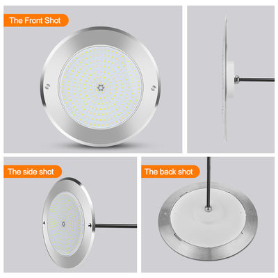 SUS316 Iluminación de estanque LED SPA bajo el agua IP68 DC12V 3000K