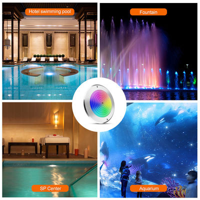 SUS316 Iluminación de estanque LED SPA bajo el agua IP68 DC12V 3000K
