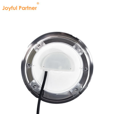 Potente luz de piscina LED Control Wifi AC12V IP68 25W RGB LED PAR56 de resina llena montada en la superficie