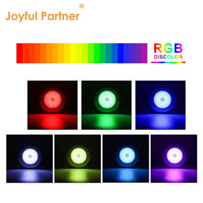 Luzes de piscina LED 6W 18W 35W 42W Sincronizado RGB Color Cambiante Resina Relleno