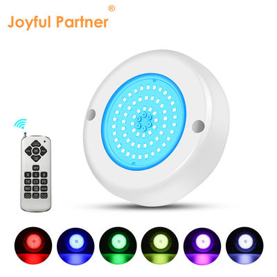 AC 12V sumergible bajo el agua IP68 RGB Switch Control PC 15W Resina llena de superficie montada LED luz de piscina