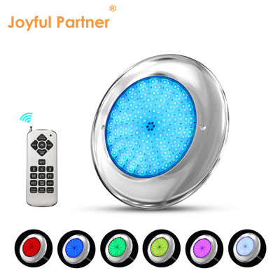Luzes de piscina de alegría 12v AC actualizar chip SMD RGB color IP68 todo un conjunto de diseño para piscina de concreto